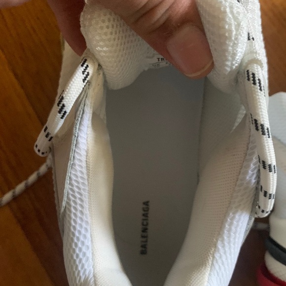 Deadstock, white/black/red Balenciaga’s size: 11 - Picture 5 of 8